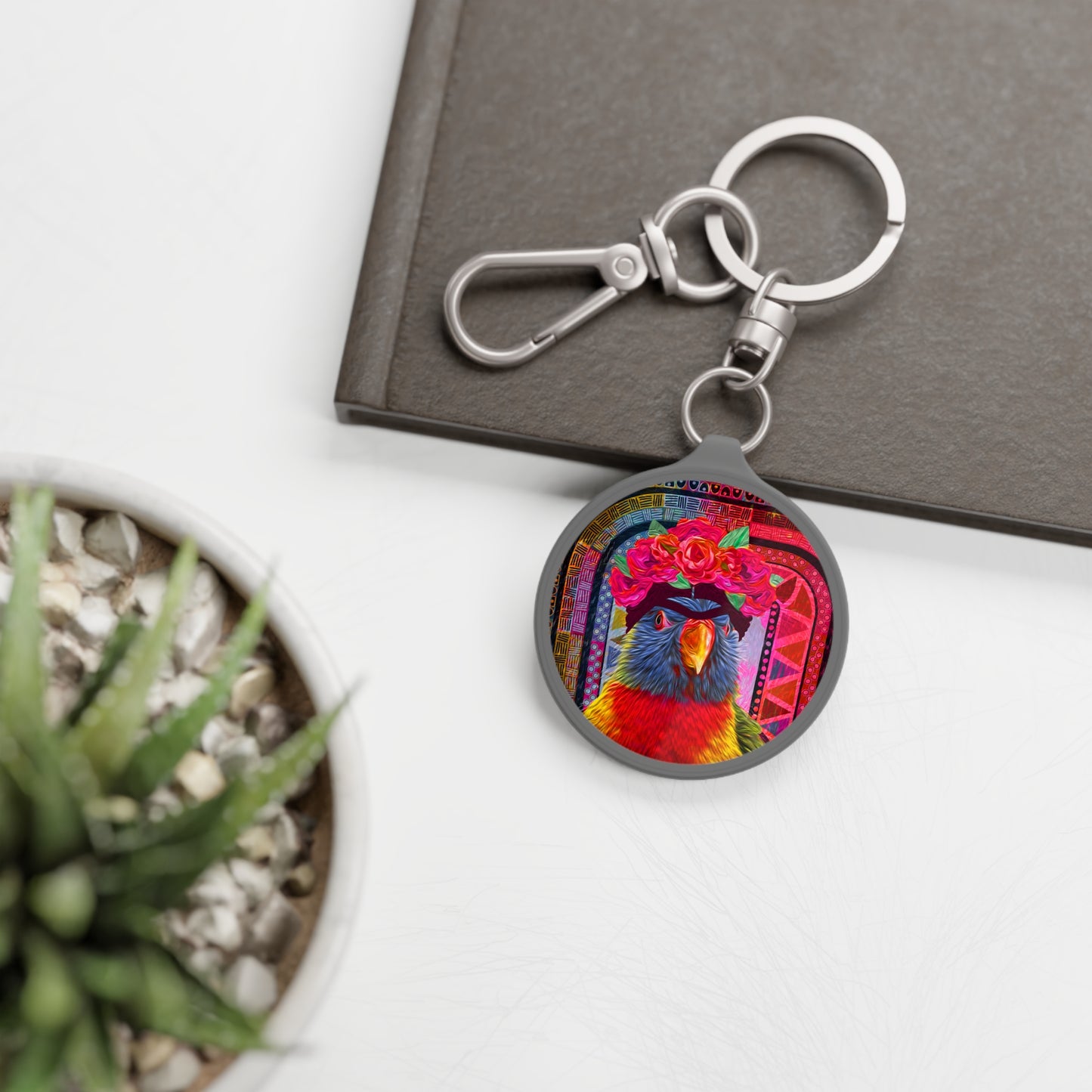 Frida the Lorikeet Keychain