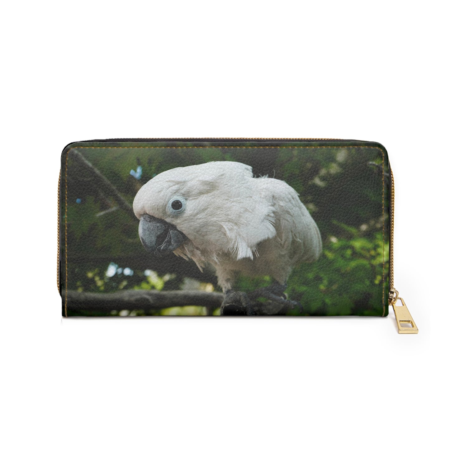 Umbrella Cockatoo Zipper Wallet