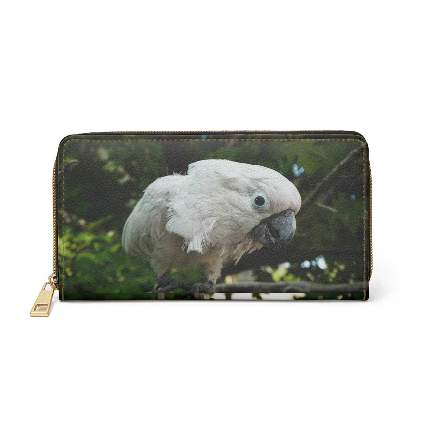 Umbrella Cockatoo Zipper Wallet