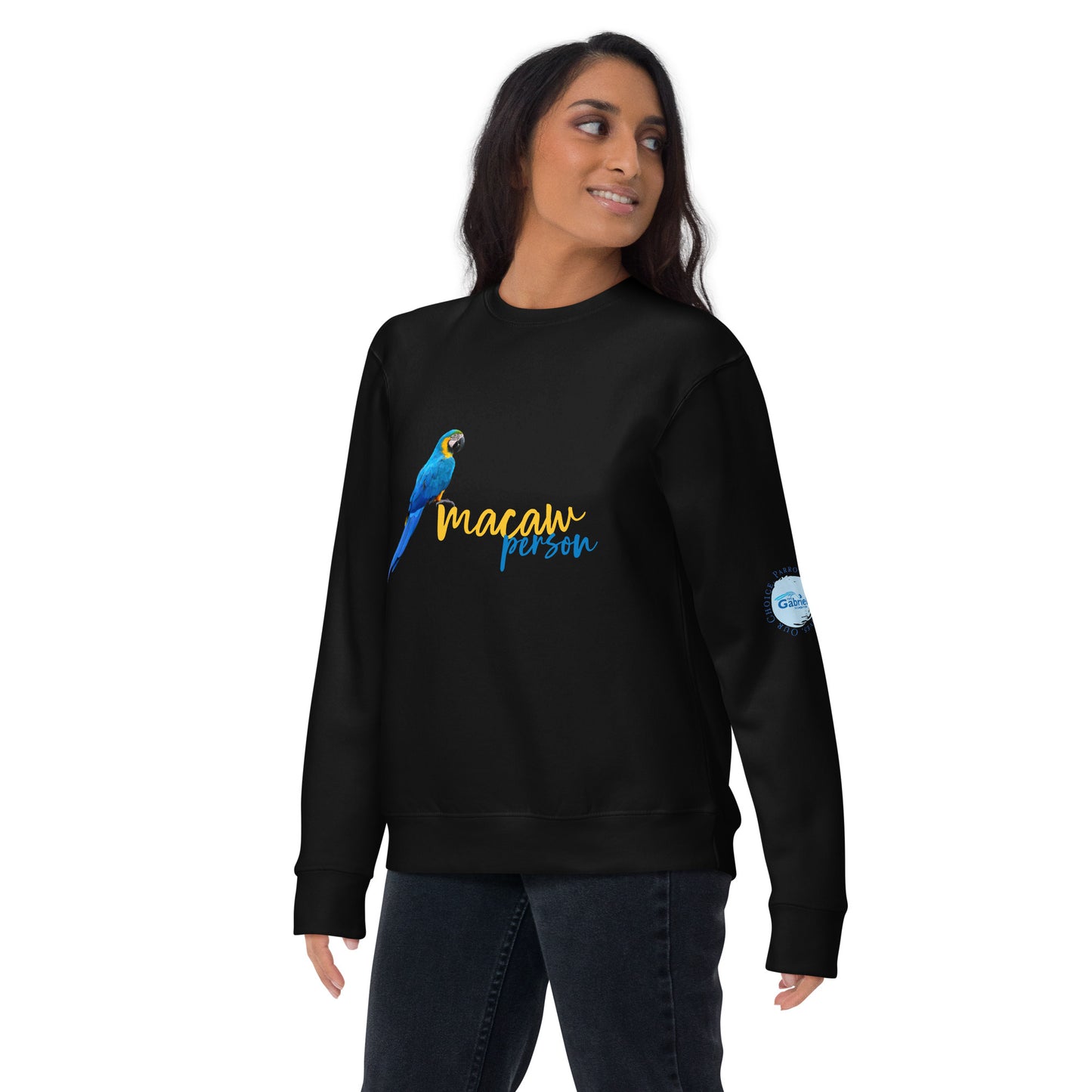 Macaw Person - Unisex Premium Sweatshirt