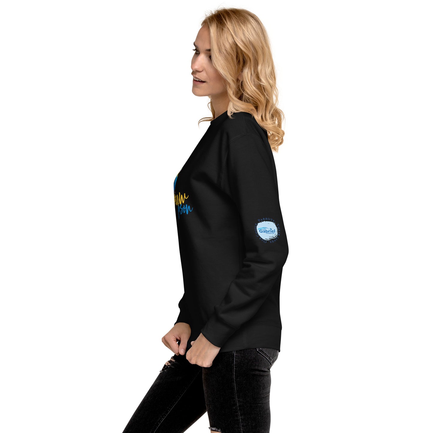 Macaw Person - Unisex Premium Sweatshirt