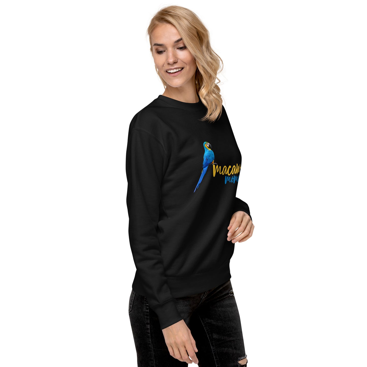 Macaw Momma Unisex Premium Sweatshirt