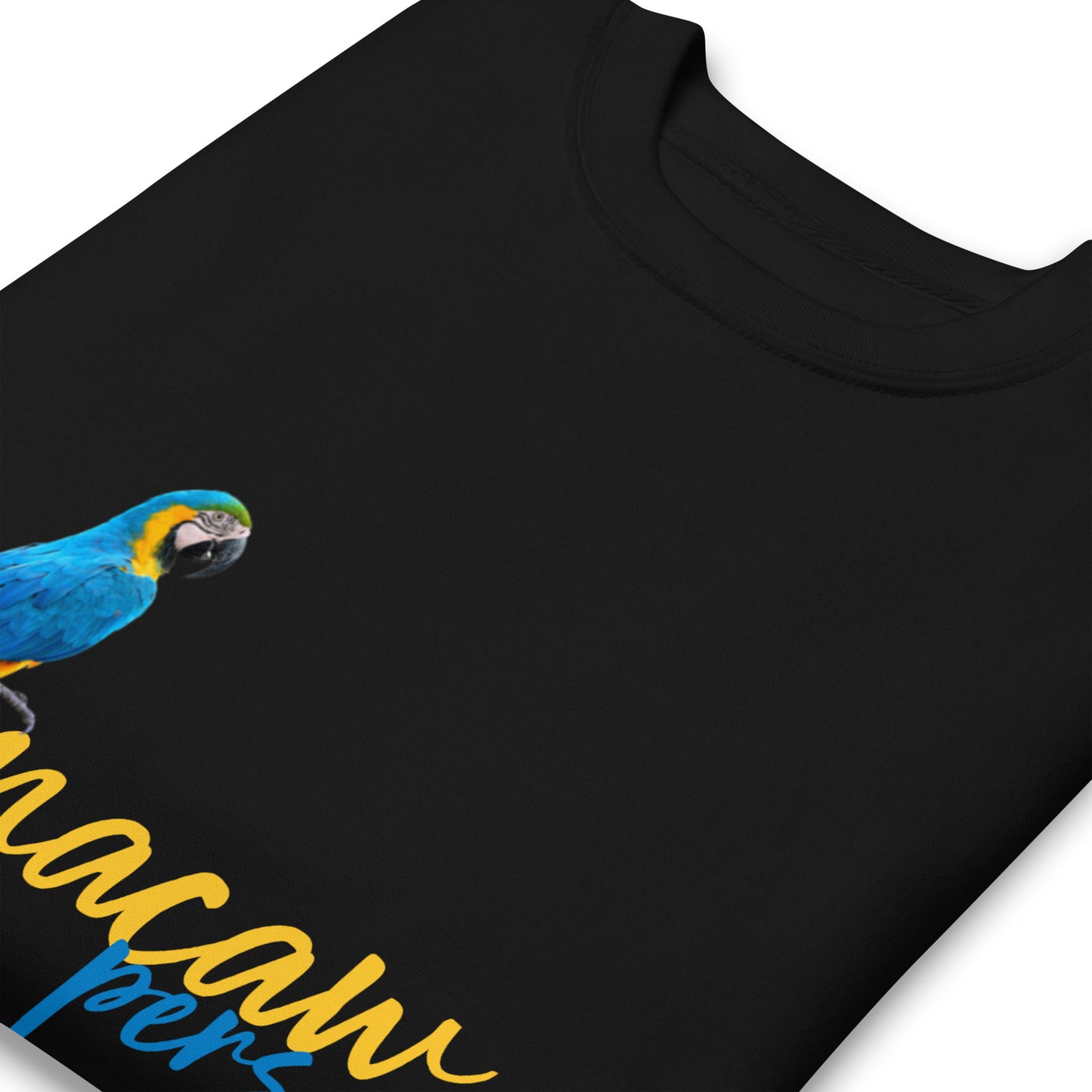 Macaw Person - Unisex Premium Sweatshirt