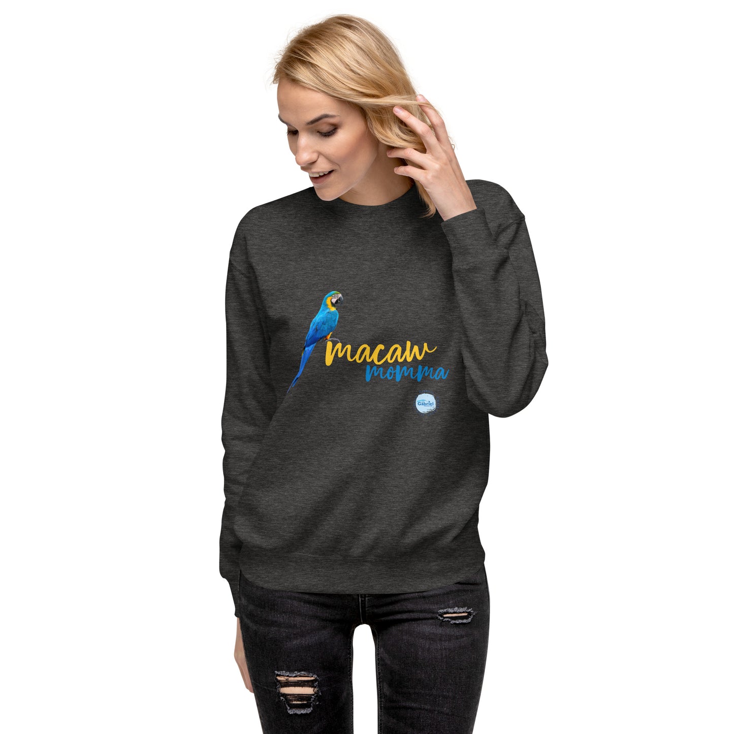 Macaw Momma Unisex Premium Sweatshirt