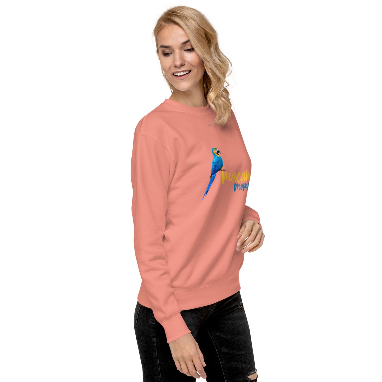 Macaw Momma Unisex Premium Sweatshirt