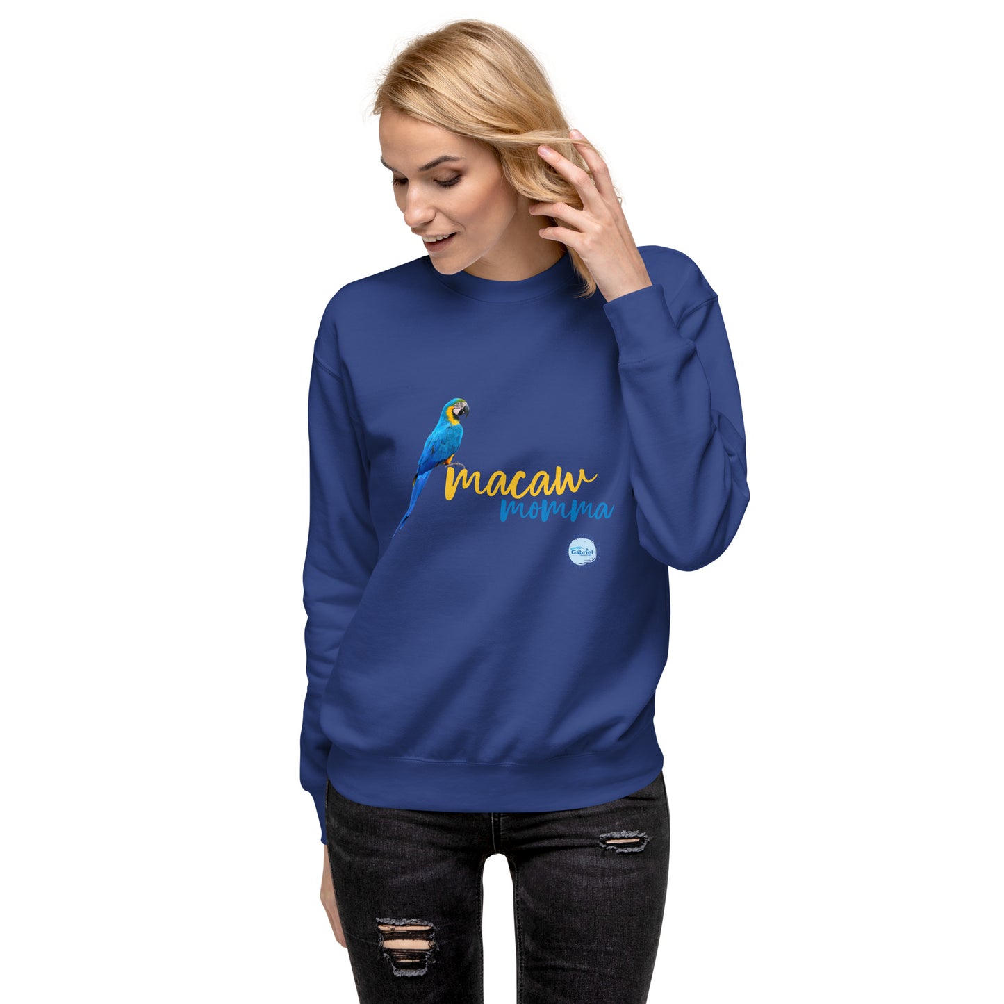 Macaw Momma Unisex Premium Sweatshirt