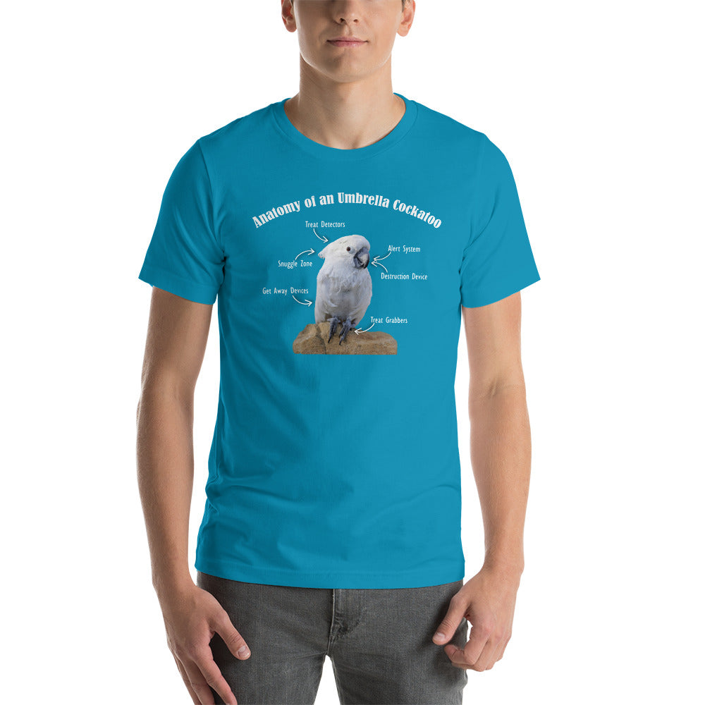 Anatomy of an Umbrella Cockatoo - Short Sleeve Tee