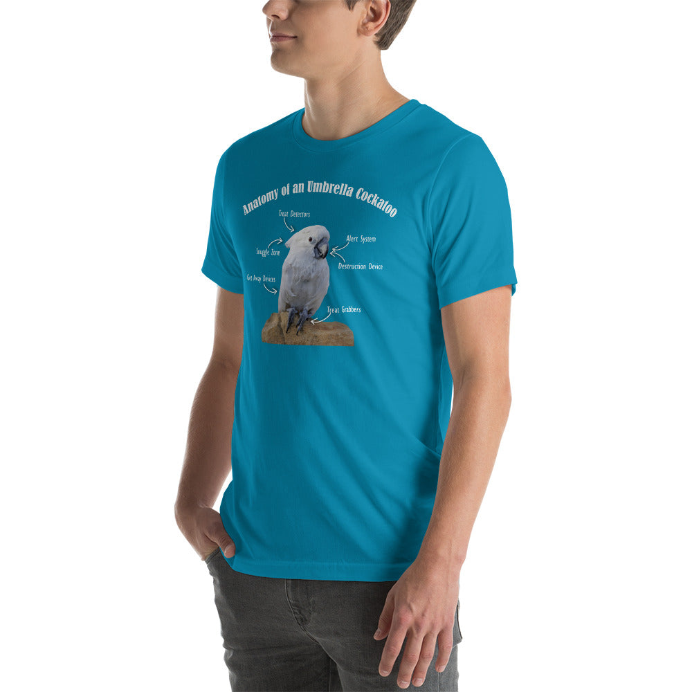 Anatomy of an Umbrella Cockatoo - Short Sleeve Tee