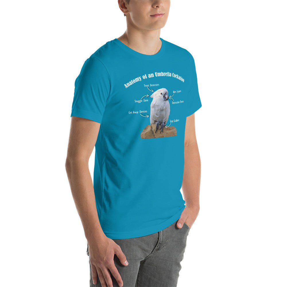 Anatomy of an Umbrella Cockatoo - Short Sleeve Tee