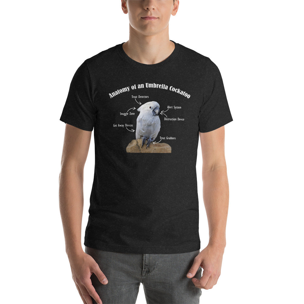 Anatomy of an Umbrella Cockatoo - Short Sleeve Tee