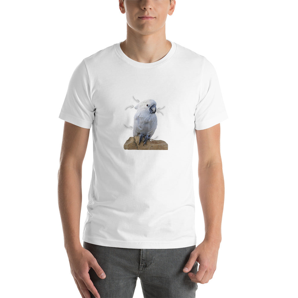 Anatomy of an Umbrella Cockatoo - Short Sleeve Tee