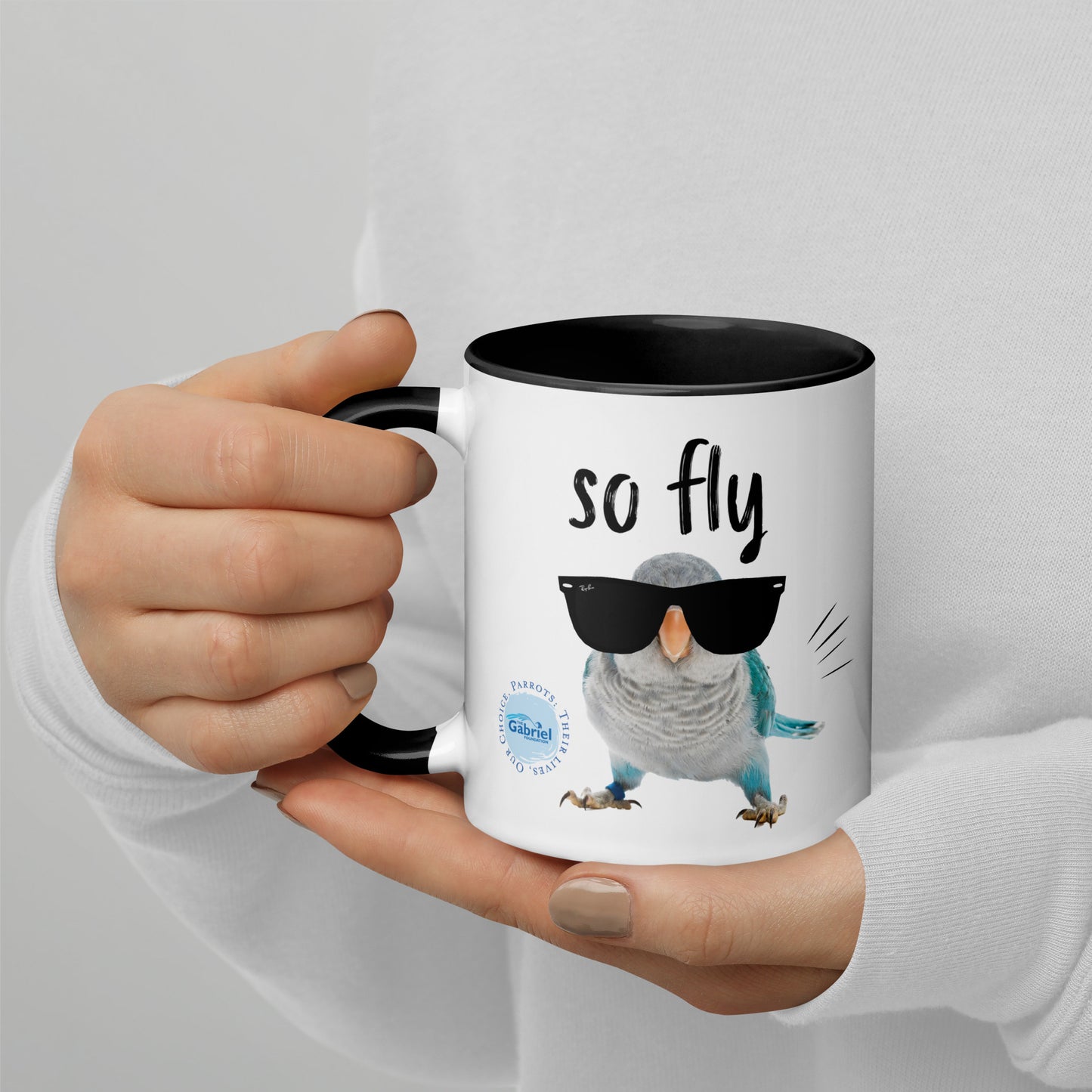 So Fly Mug with Color Inside