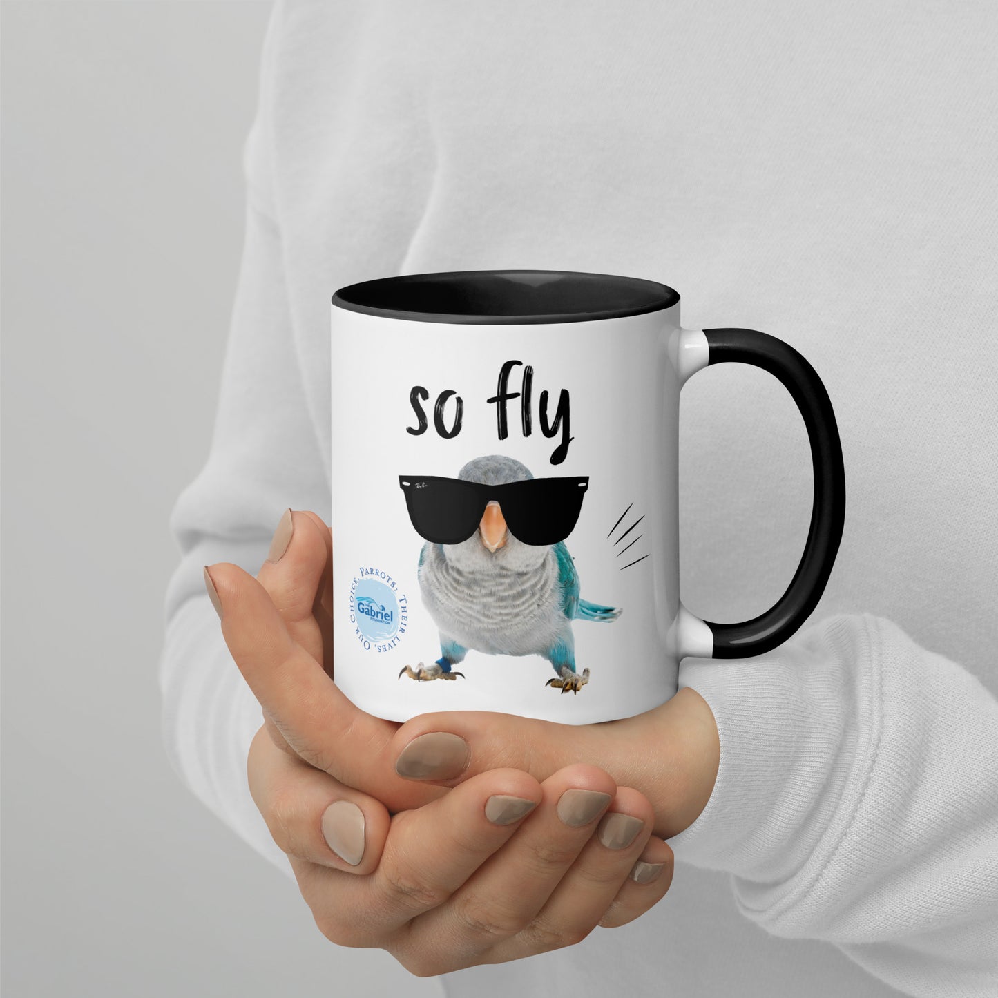 So Fly Mug with Color Inside