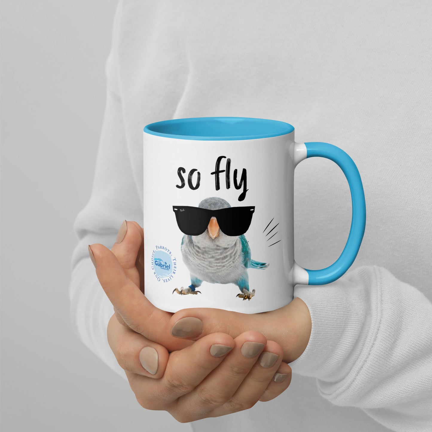 So Fly Mug with Color Inside