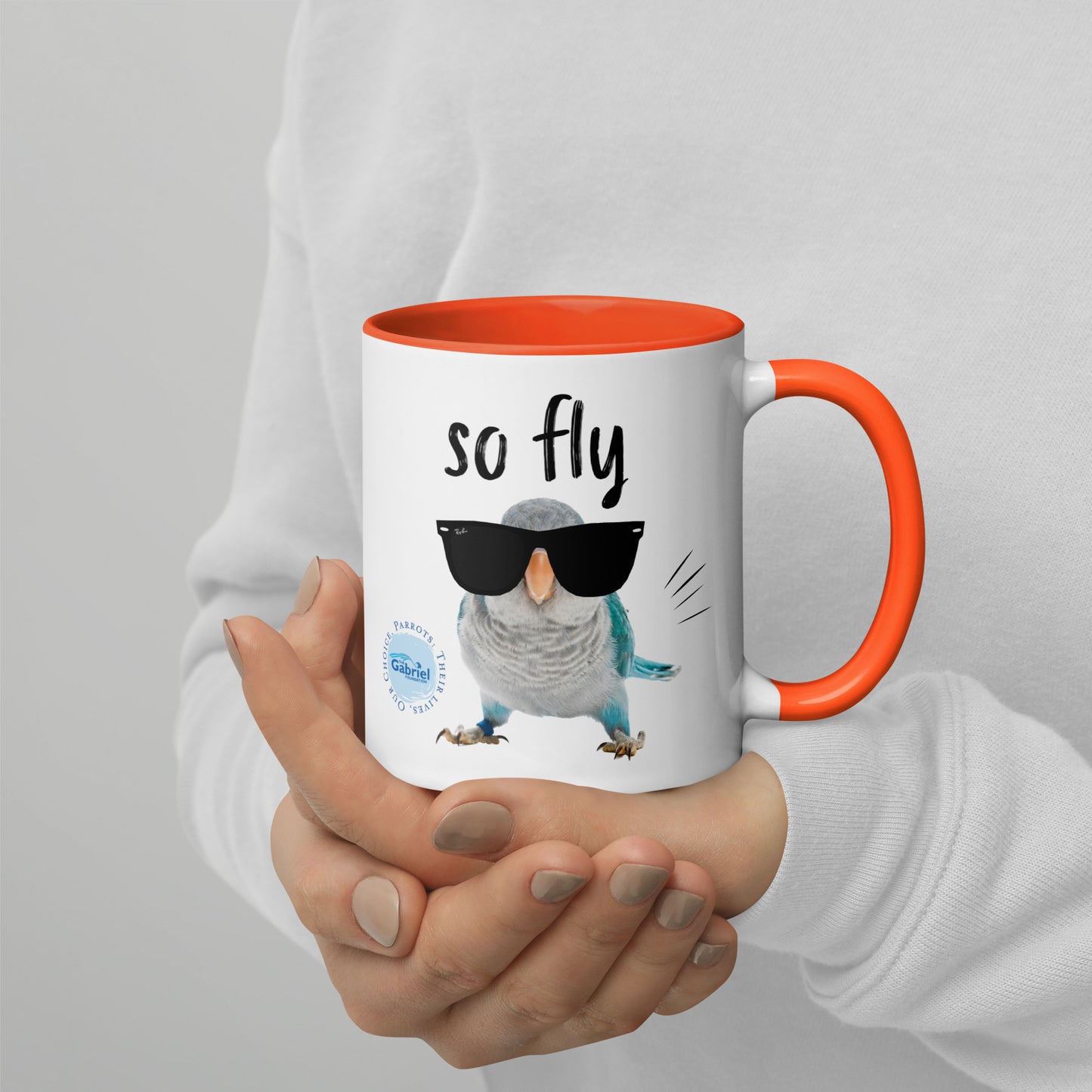 So Fly Mug with Color Inside