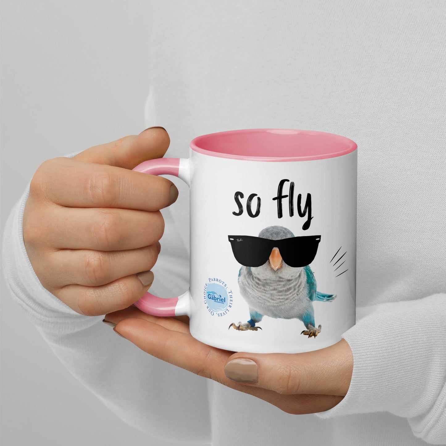 So Fly Mug with Color Inside