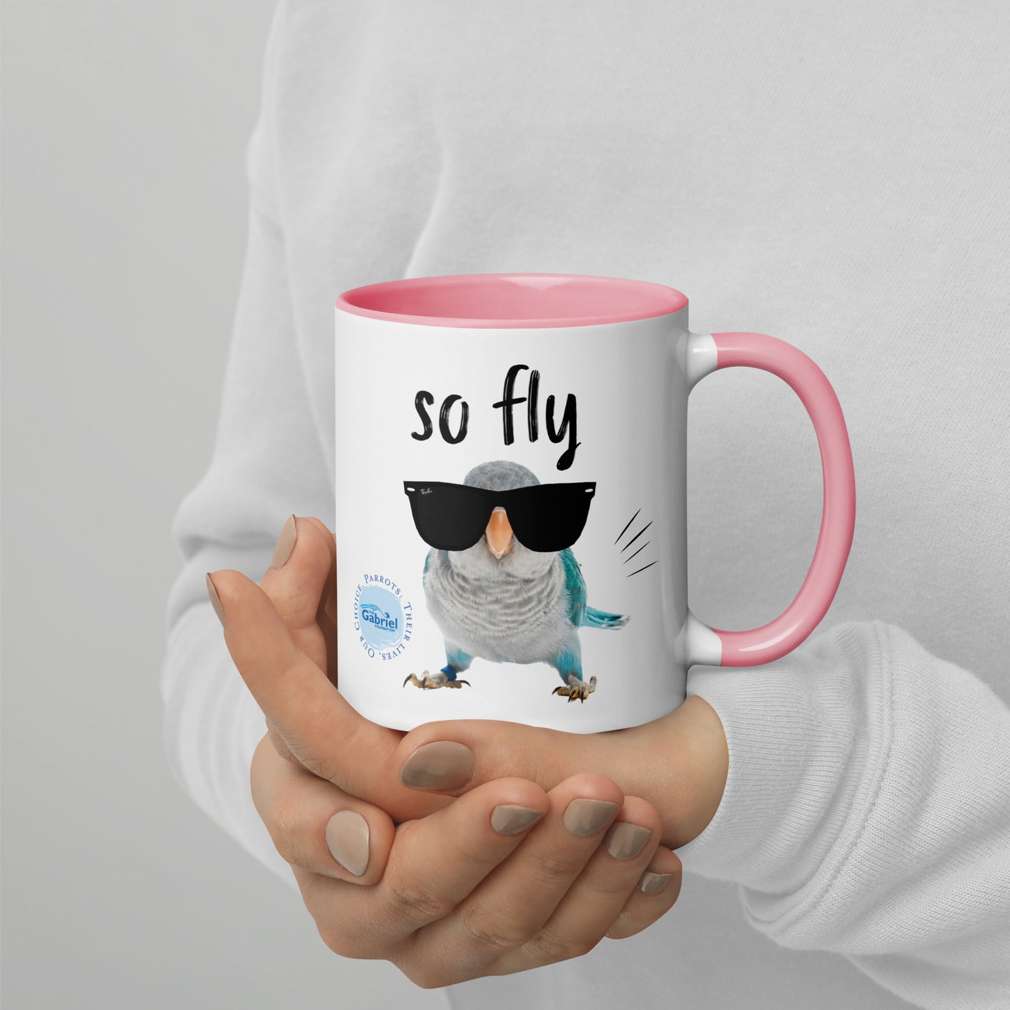 So Fly Mug with Color Inside