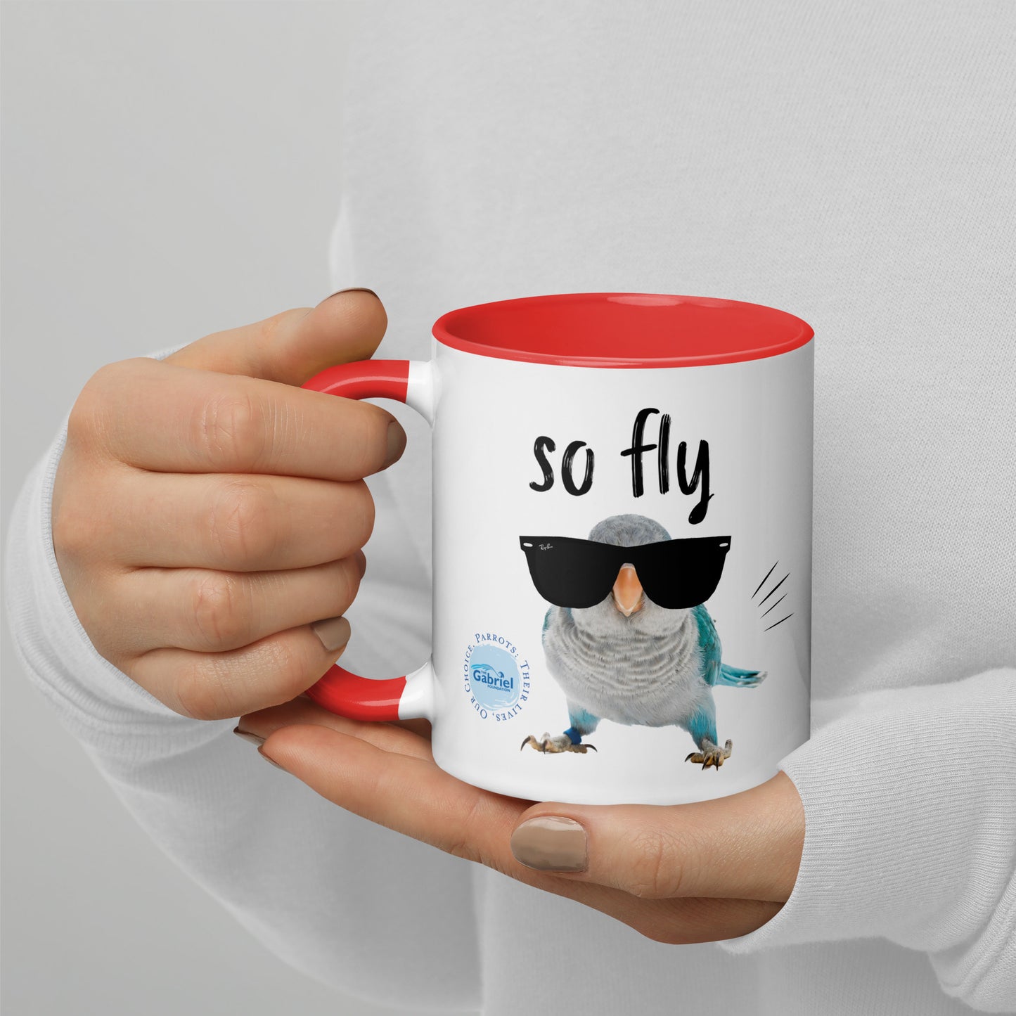 So Fly Mug with Color Inside