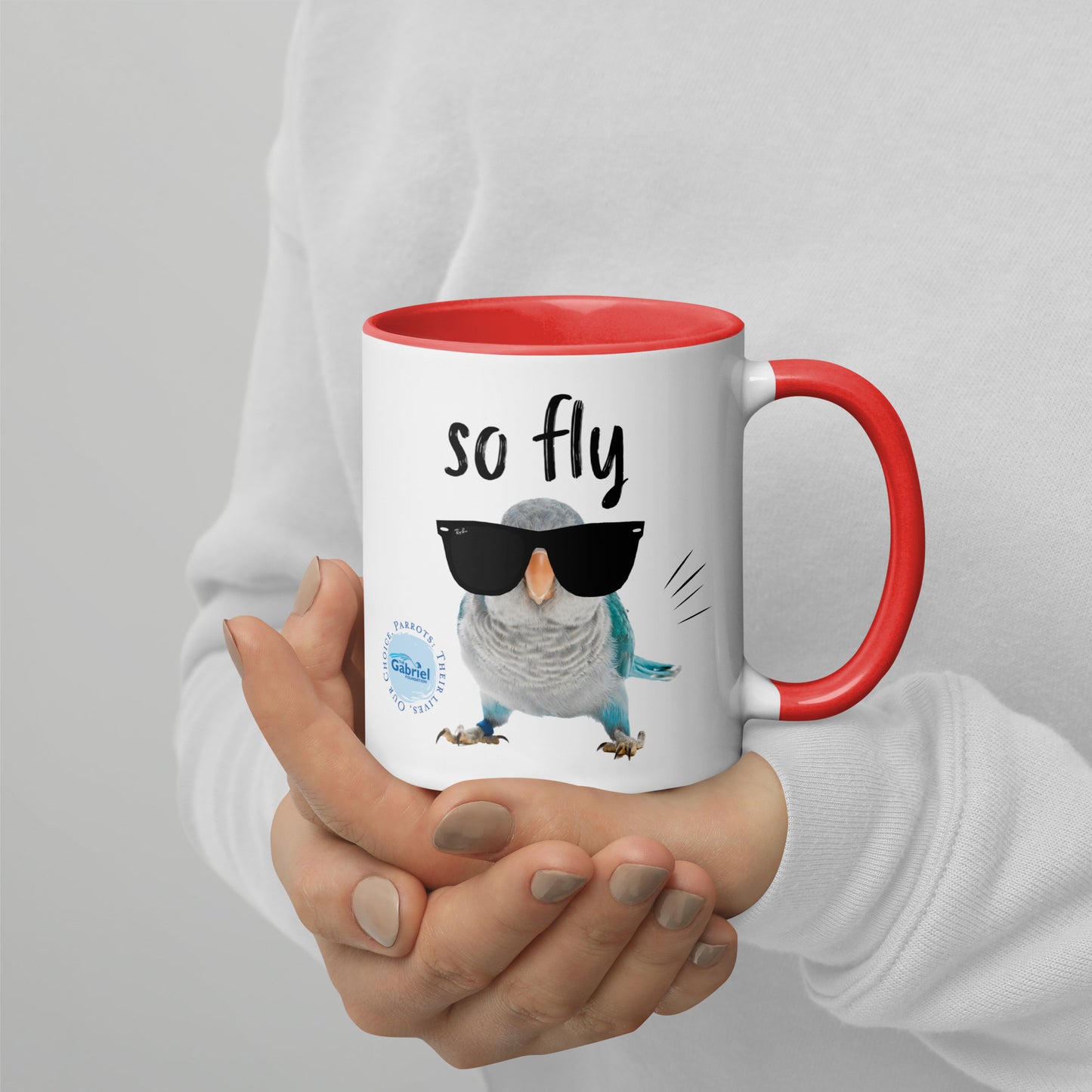 So Fly Mug with Color Inside