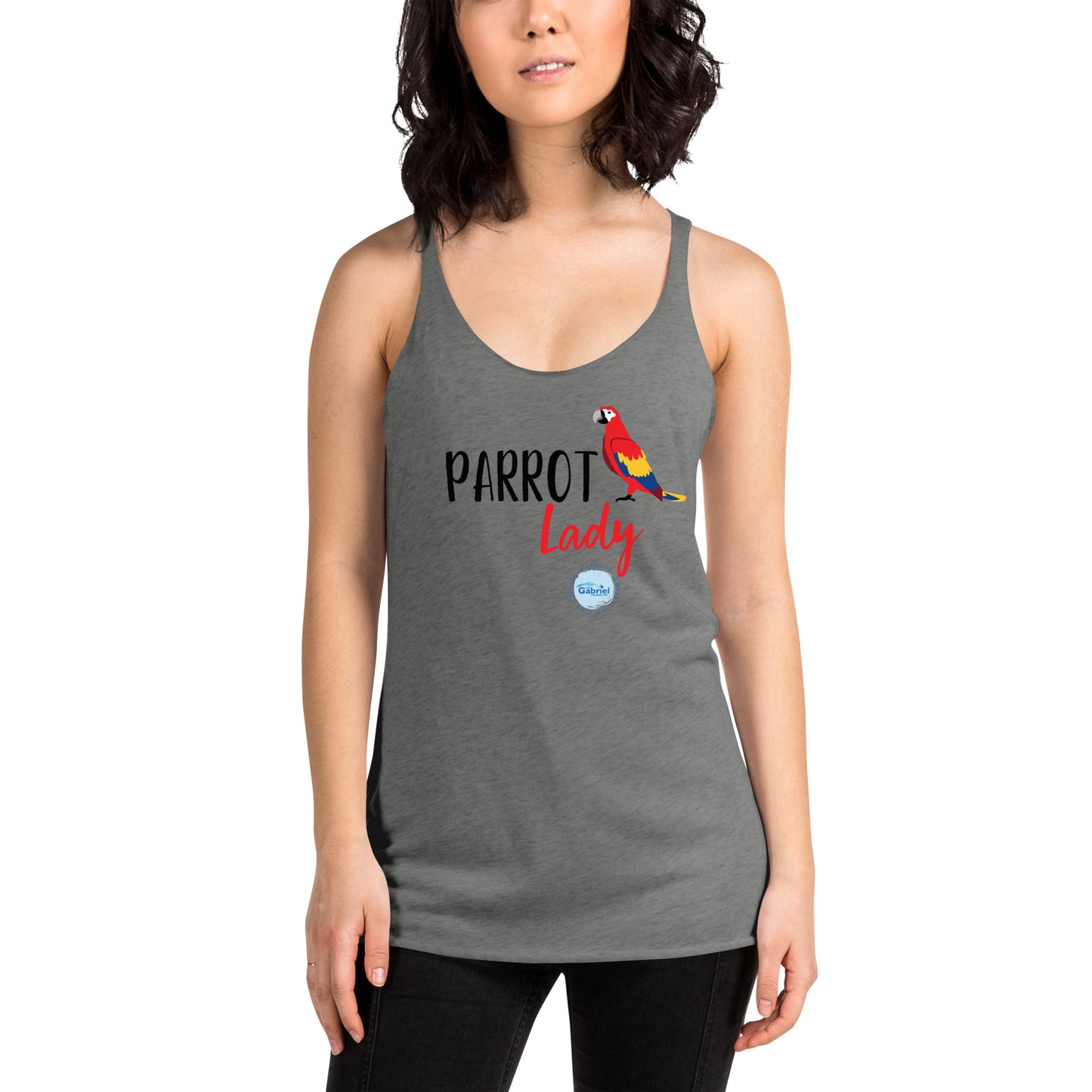 Parrot Lady Women's Racerback Tank