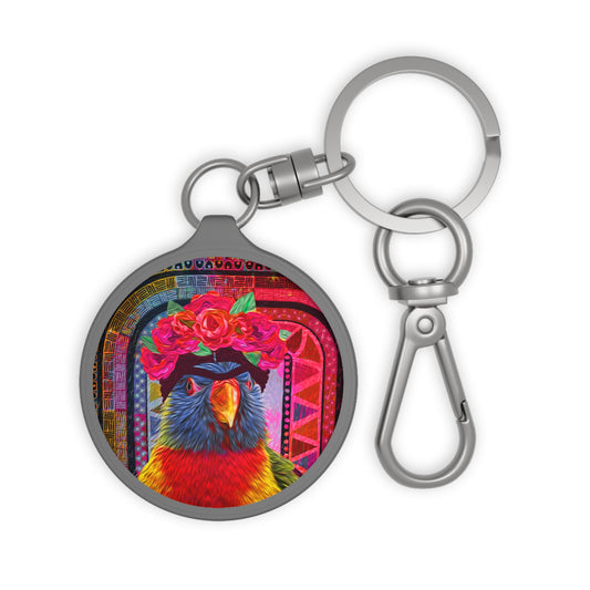 Frida the Lorikeet Keychain