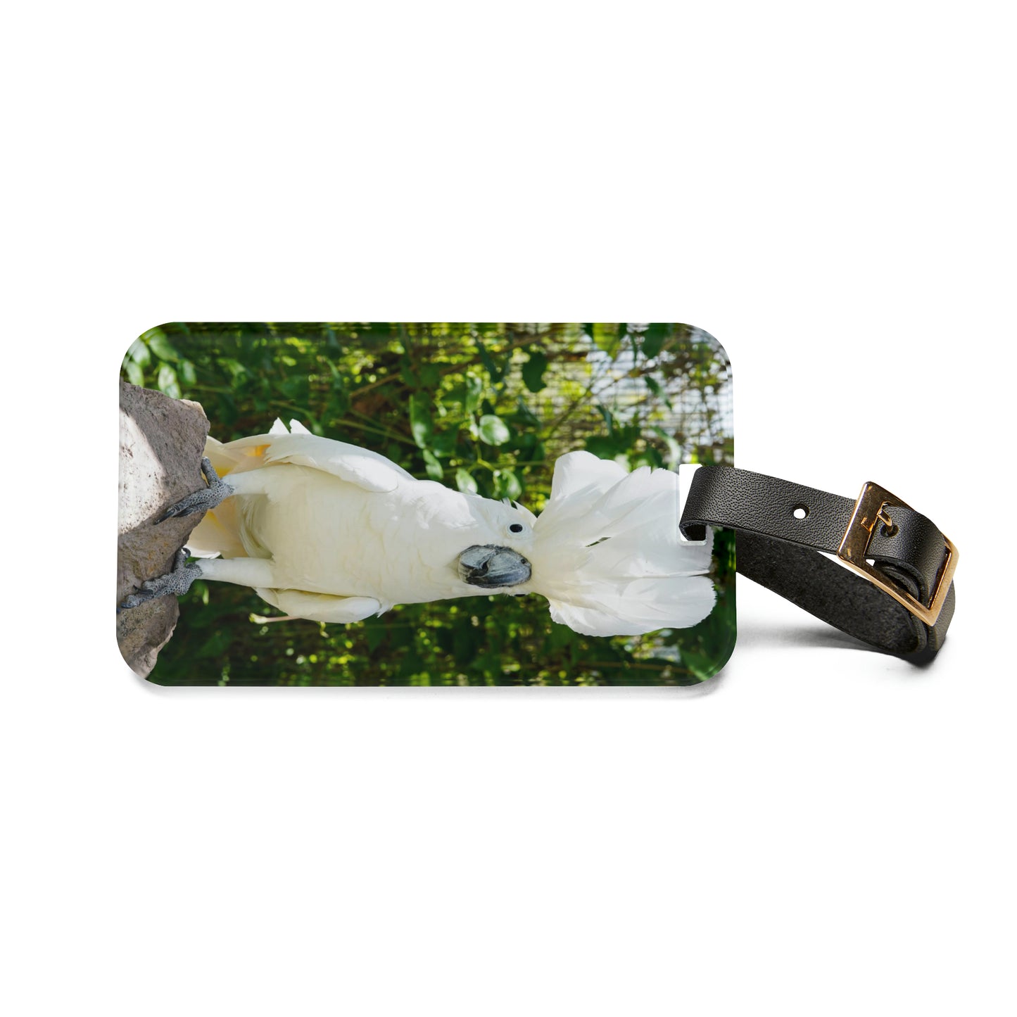 Cockatoo Luggage Tag