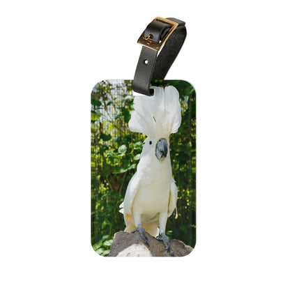 Cockatoo Luggage Tag