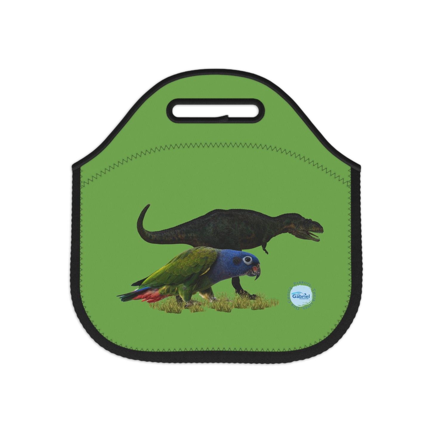 Pionus Parrot Neoprene Lunch Bag