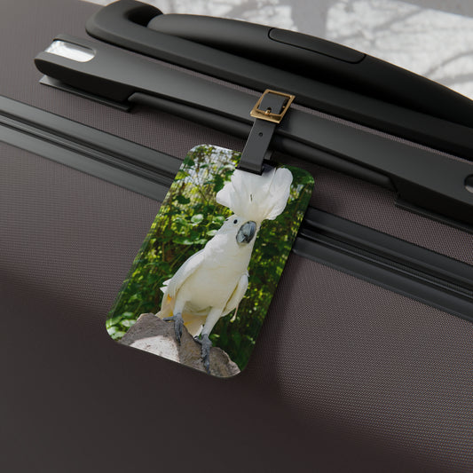 Cockatoo Luggage Tag