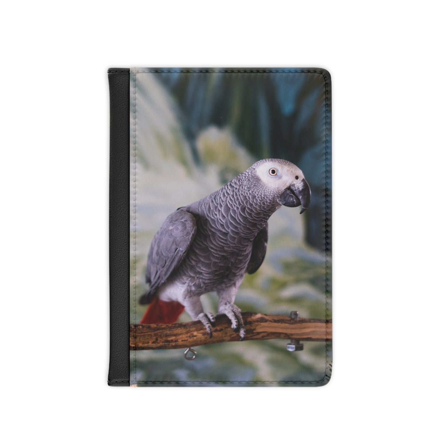 African Grey Parrot Passport Cover