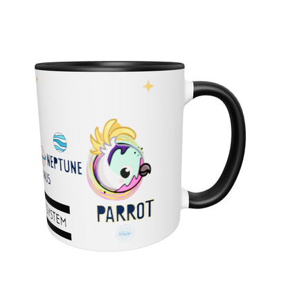 Planet Parrot - Mug with Color Inside