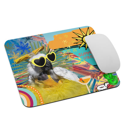 Summer Vibes Cockatoo Mouse Pad