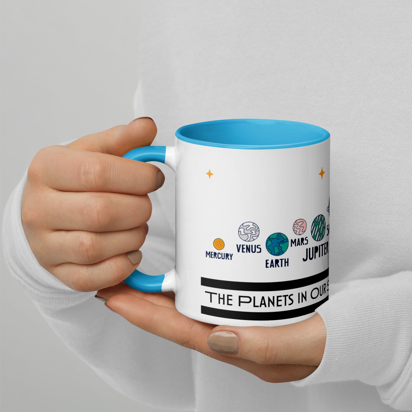 Planet Parrot - Mug with Color Inside