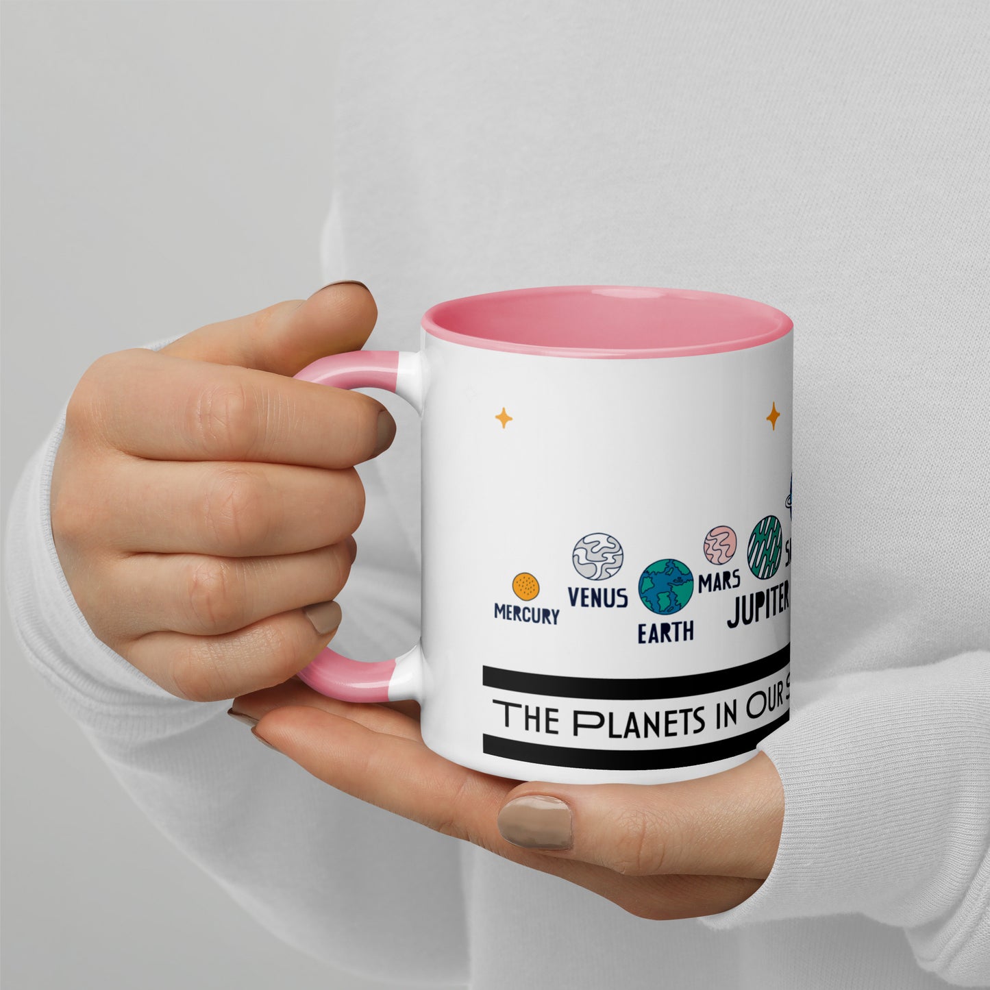 Planet Parrot - Mug with Color Inside