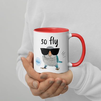So Fly Mug with Color Inside