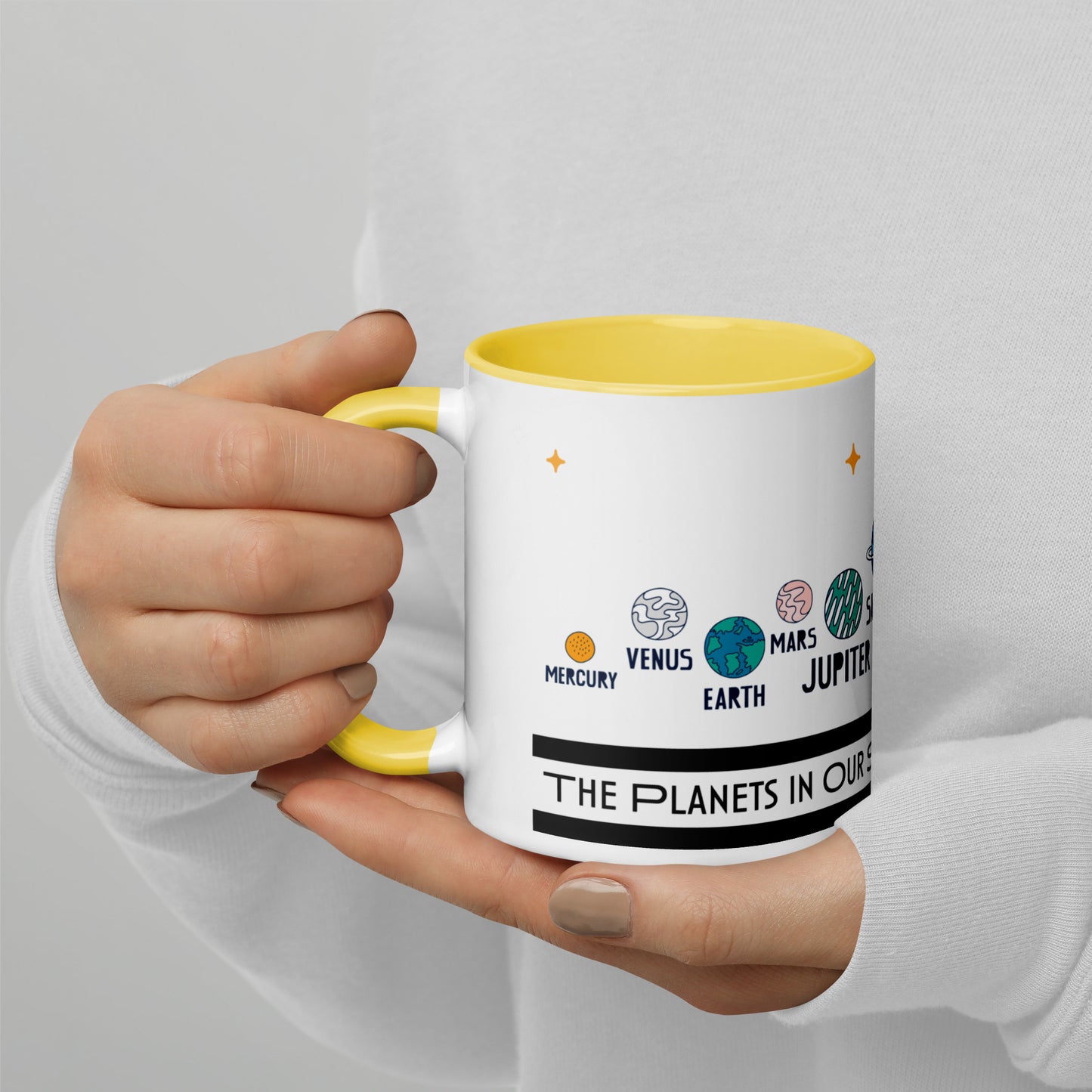 Planet Parrot - Mug with Color Inside