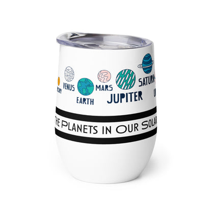 Planet Parrot Wine tumbler