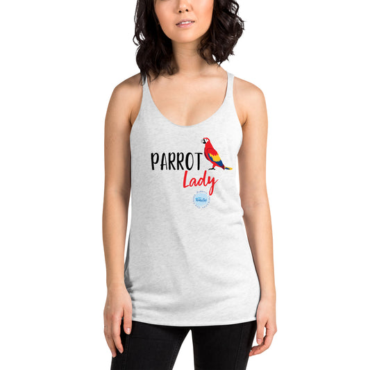 Parrot Lady Women's Racerback Tank